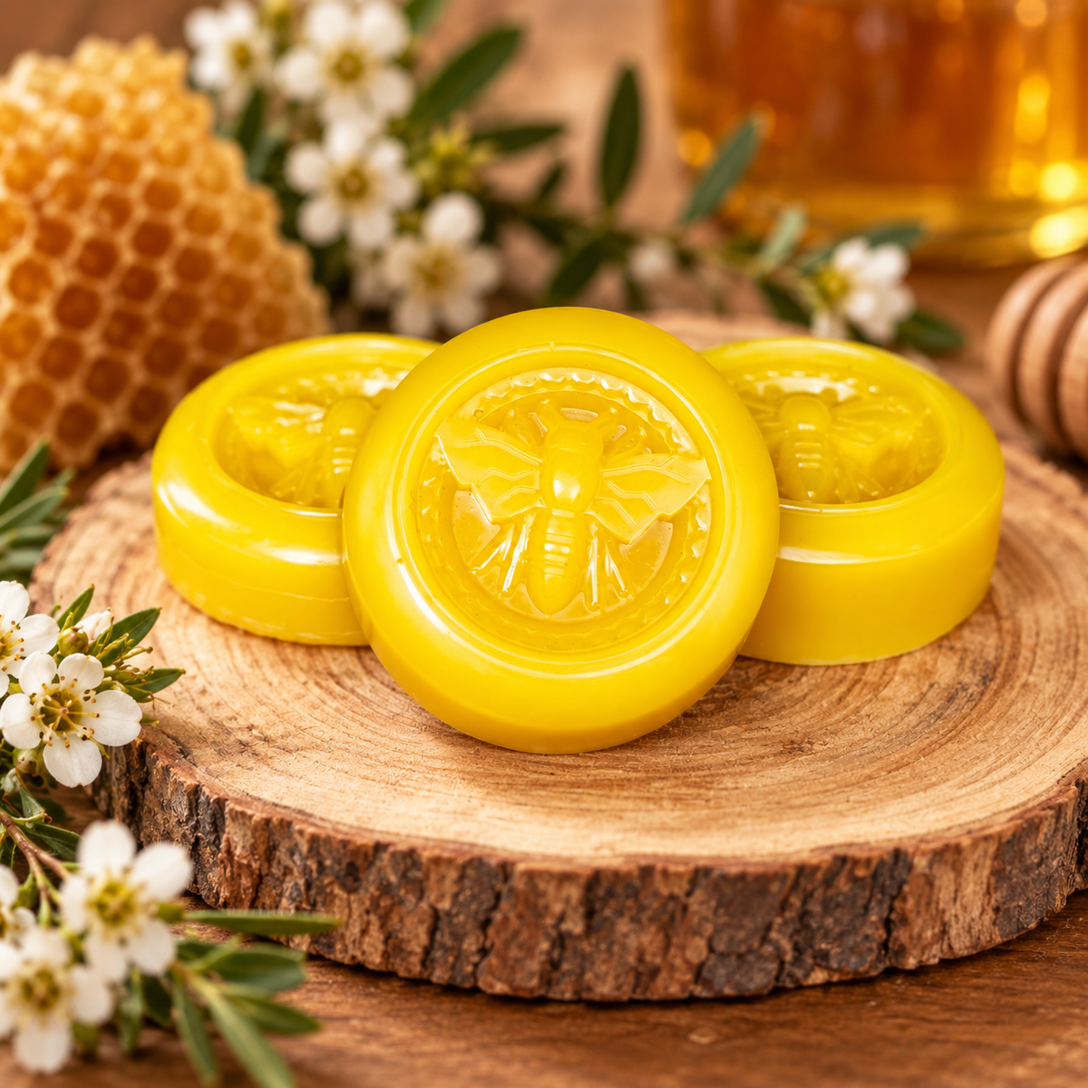 100% Pure Natural Beeswax Melts – Unscented Beeswax for Candle, Soap, Lotion Bar, Balm