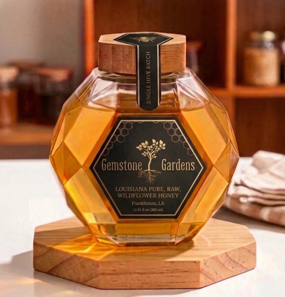 Louisiana Raw & Unfiltered Wildflower Honey – Single Hive Batch
