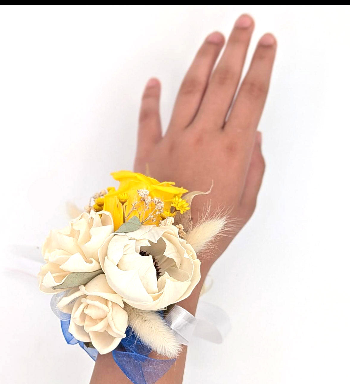 Preserved Yellow Rose Corsage or Boutonniere - Timeless Elegance for Any Occasion