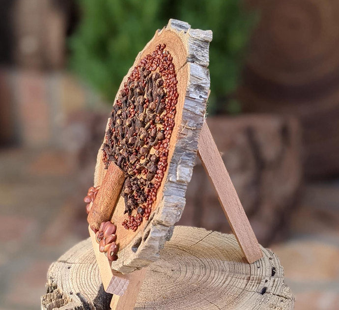 Unique Seed Art – Eco-Friendly Handcrafted Nature Lover's Gift