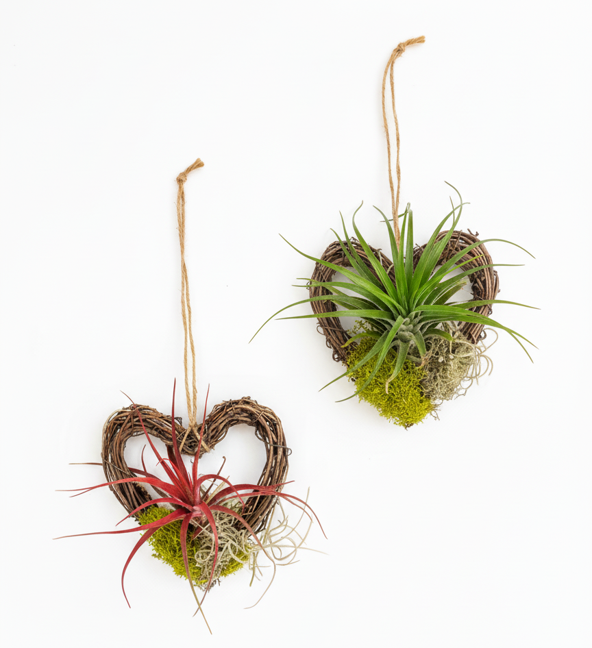 Festive Live Air Plant Hangers - Charming Holiday Decor