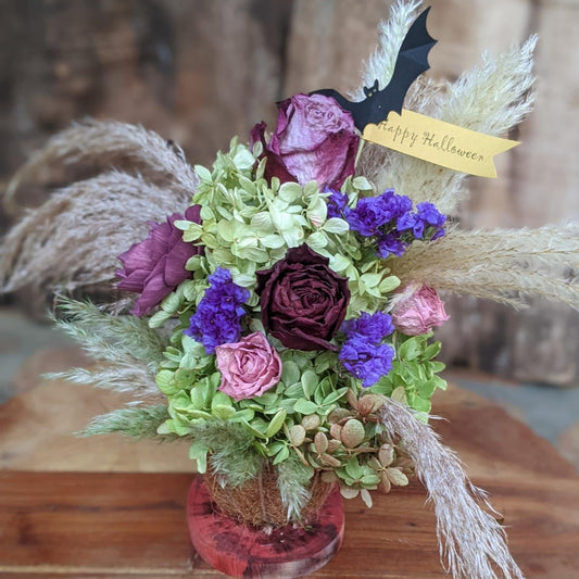 Happy Halloween Gift Set | Eco Friendly Dried Flower Bouquet With Fragrance